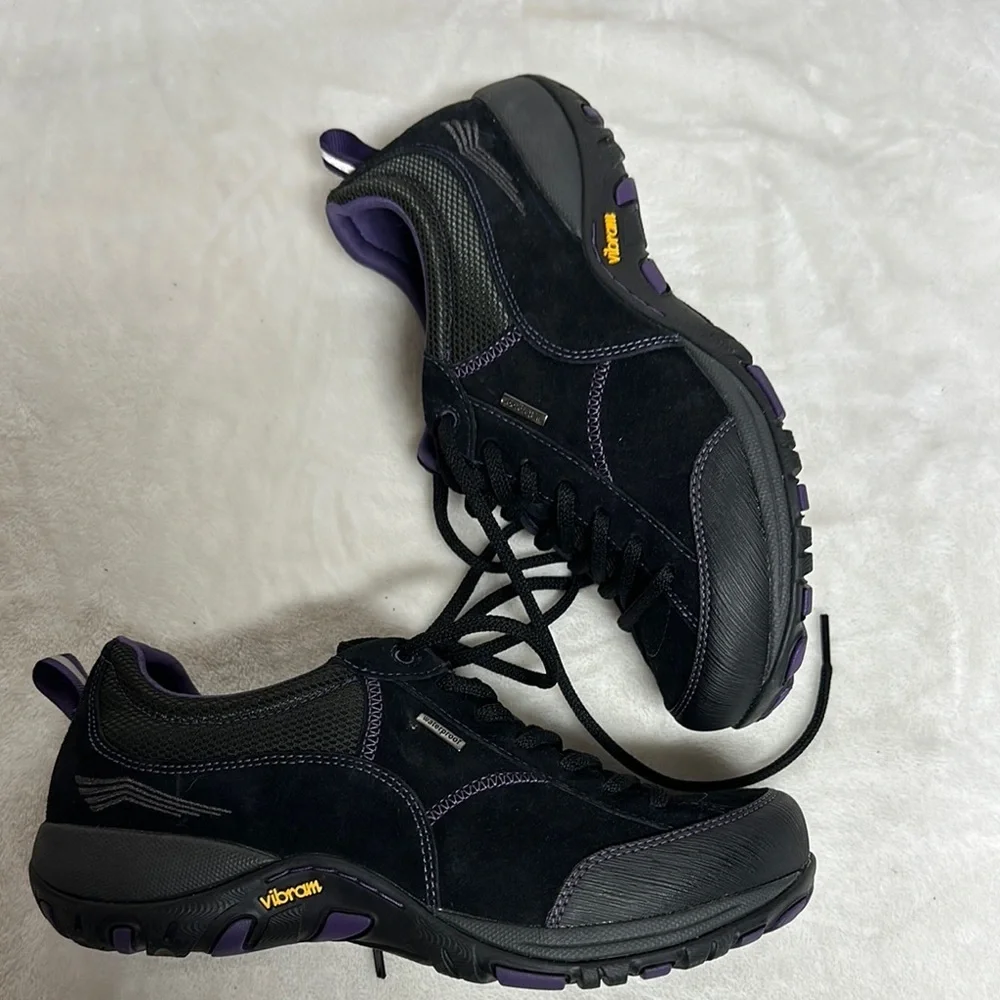 Dansko Black and Purple Athletic Shoes